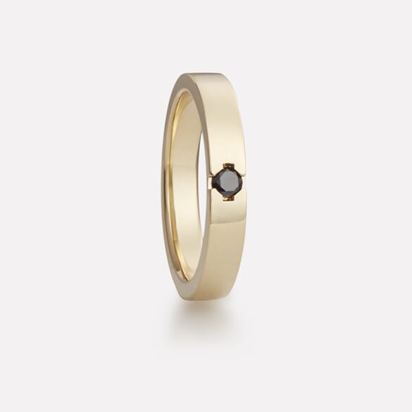 Majestetisk ring in yellow gold, men`s