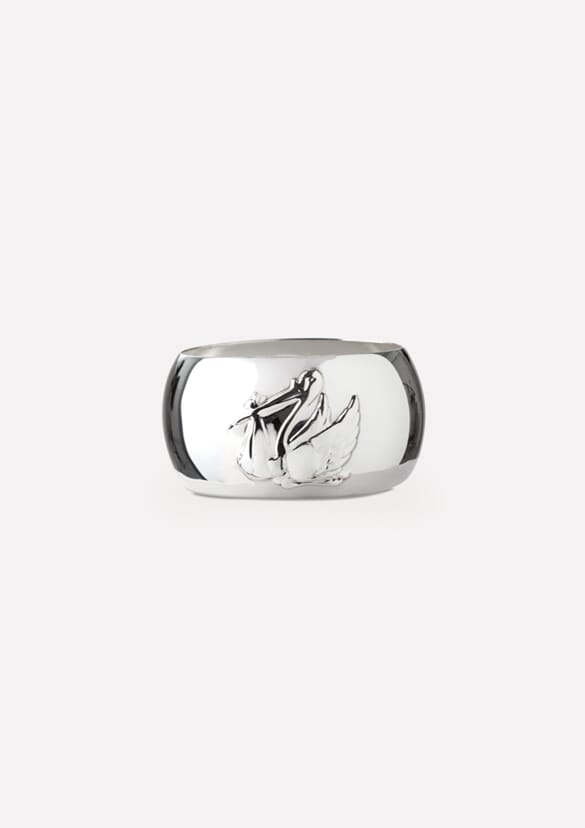 Stork children´s napkin ring