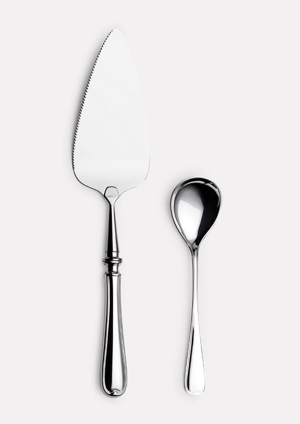 Rosendal pie server & jam spoon
