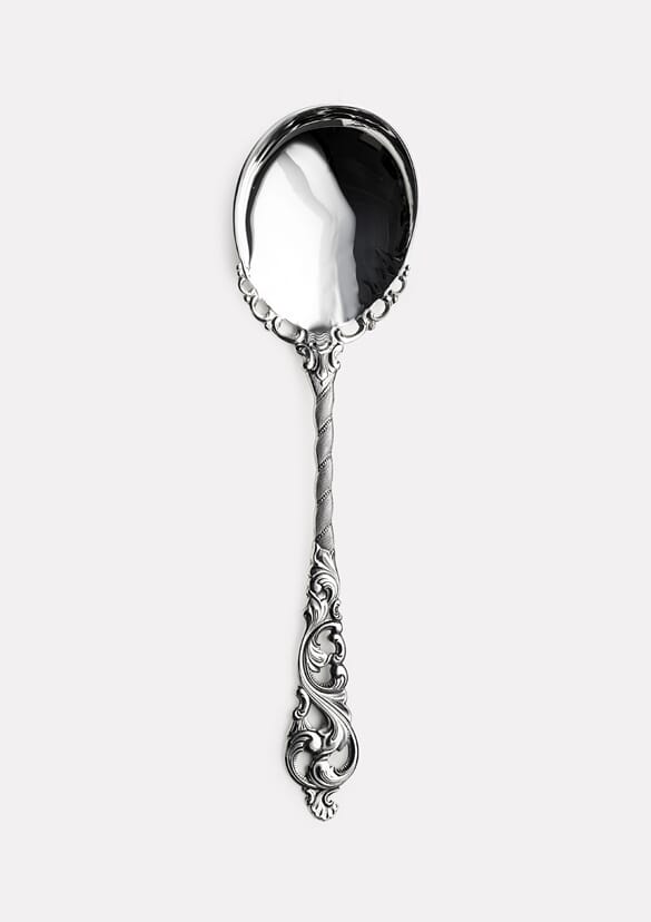 Dobbel rokokko no.472 serving spoon
